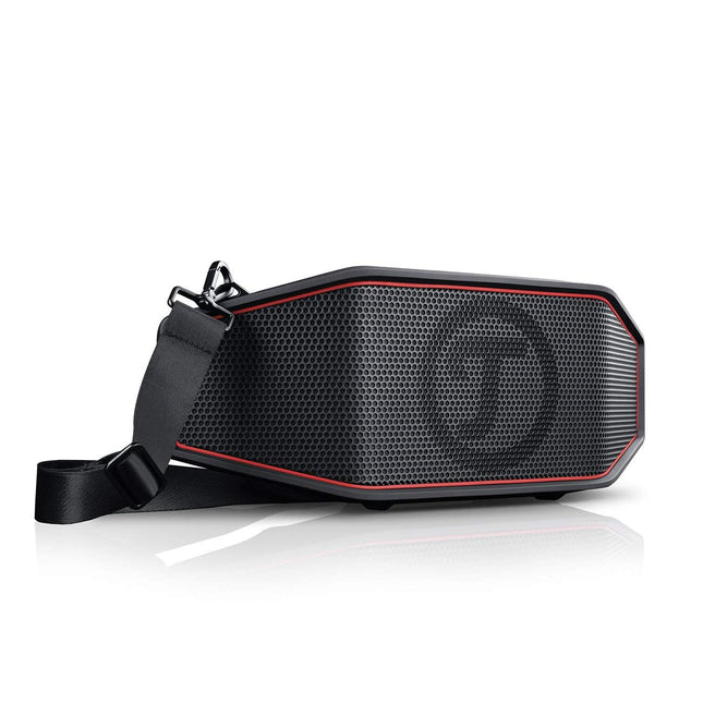 Teufel ROCKSTER Cross Portable Bluetooth Stereo Speaker Wireless Music Battery up to 16 hours Jet-proof according to IPX5 Black