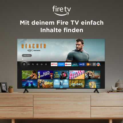 TCL 43T6C 43-tolline QLED 4K HDR-teler, nutikas Fire-teler Dolby Visioni ja Atmose, HDR10+, hääljuhtimise ja funktsiooniga „Küsi Alexalt“
