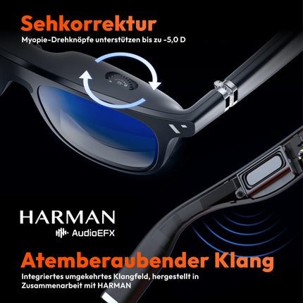 VITURE One Lite XR prillid, 120-tolline Full HD, Harman Sound, AR-prillid iPhone 16/15 jaoks (toas video toetatud), Steam Deck/ROG Ally/mängukonsoolid/PC/Android