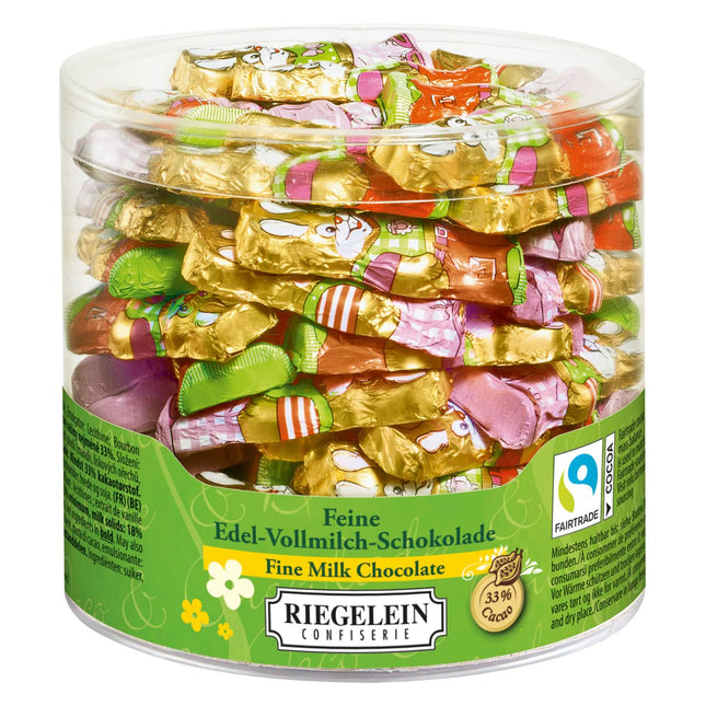Riegelein väikesed tahked lihavõttejänesed peenest piimašokolaadist 525g