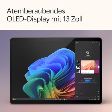 Microsoft Surface Pro (toiteadapter müüakse eraldi) | Copilot+ PC | 13-tolline OLED-puuteekraan | Snapdragon® X Elite (12 südamikku) | 16 GB RAM | 512 GB SSD | Uusim mudel, 11. väljaanne | Must