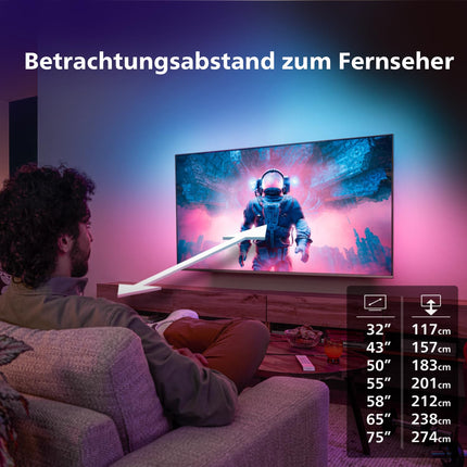 Philips Ambilight TV | 32PFS6908/12 | 80 cm (32 tolli) LED Full HD teler | 60 Hz | HDR | Nutiteler