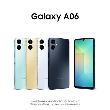 Samsung Galaxy A06 4GB+64GB [rahvusvaheline versioon] (kuldne)