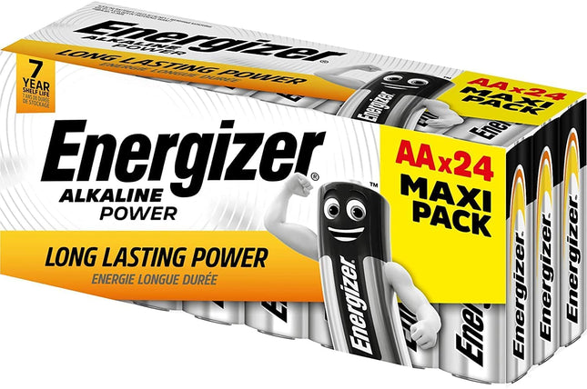 Energizer patareid AA, leelispatareid, 24 tk