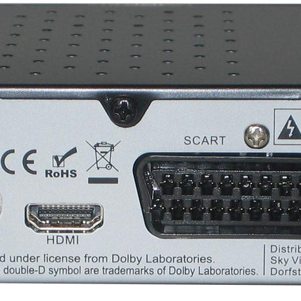 Vantage VT-92 T-HD vastuvõtja (DVB T2, HEVC, ekraan, USB, HDMI, SCART, meediapleier) must