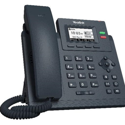 Yealink T31G IP-telefon PoE gigabit (ilma toiteplokita)