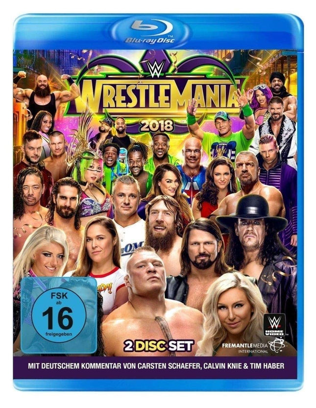 WWE: WrestleMania 34 [Blu-ray]