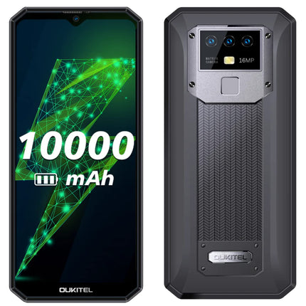 OUKITEL K15 Pro 10000mAh Unlocked Smartphone, P60 8GB+128GB, 48MP Triple Camera, 18W Fast Charge+Reverse Charge, Android 11 Dual SIM Phone, 6.52'' HD+, Fingerprint Face Recognition NFC GPS