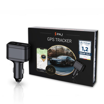 PAJ GPS USB Finder 4G - Mini jälgimisseade autodele, sõidukitele ja veoautodele - Sigaretisüütaja toitel - Saatja - Ülemaailmne reaalajas jälgimine rakenduse, häireteadete ja logiraamatu kaudu