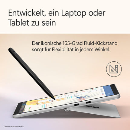 Microsoft Surface Pro | Copilot+ arvuti | 12-tolline LCD-puuteekraan | Snapdragon® X Plus | 16 GB RAM | 256 GB SSD | Uusim mudel, 1. väljaanne | Platinum