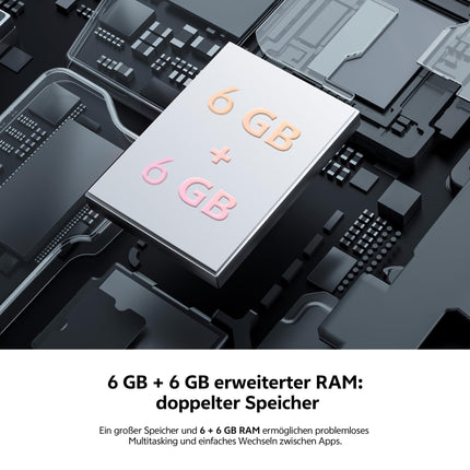 VIVO Y19s nutitelefon, 6 GB + 128 GB, 6 GB laiendatud RAM, 6,68-tolline LCD-ekraan, 90 Hz värskendussagedus, dünaamiline valgustus, 50 MP põhikaamera, 5150 mAh aku, IP64, 300% helitugevus, NFC tugi