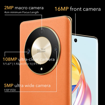 HONOR Magic6 Lite 5G nutitelefon 8+256GB, 120Hz 6.78" AMOLED, 108MP kolmekordne tagakaamera, Android 13, kahekordne SIM-kaart, Google Play, NFC, roheline