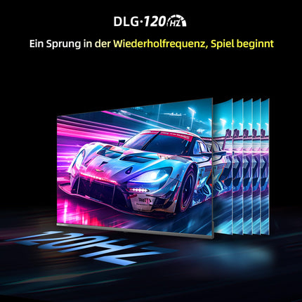 CHIQ U50QM9G 50-tolline (126 cm) televiisor, 4K QLED, Google TV, DLG 120Hz, MEMC, Dolby Audio, kolmekordne tuuner, Wi-Fi 5G, Google Assistant, must, 2025