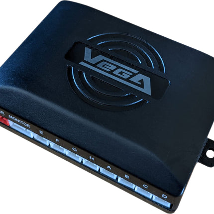 Vaga reversing radar, with 8 sensors, black