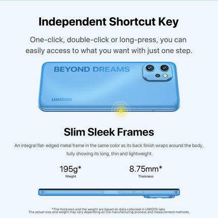 UMIDIGI F3 Android nutitelefon ilma lepinguta, 8GB+128GB, FHD+ 6.78" ekraan, Helio P70 NFC mobiiltelefon ilma lepinguta, 48MP AI kolmekordne kaamera, 5150mAh aku 18W kiirlaadimisega, sõrmejäljelugeja/OTG/kaks SIM-kaarti
