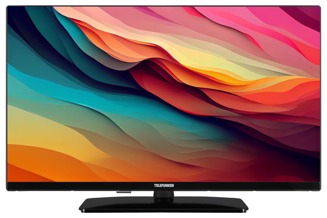 Telefunken XH32N750M 32-inch HD-ready LED TV with 80 cm screen diagonal and integrated triple tuner, black