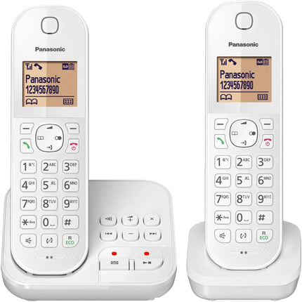Panasonic KX-TGC 422 GW, juhtmeta telefon automaatvastaja ja lisakomplektiga, valge