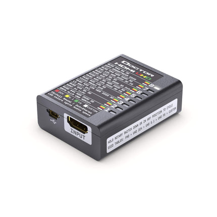HDFury HDF0130 Dr. HDMI 4K - HDMI EDID Manager / Emulator, solves all handshake problems up to HDMI 2.0b, 8 cm x 5 cm x 3 cm