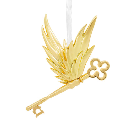 Hallmark Winged Key Premium Metal Ornament Harry Potter and the Philosopher's Stone Harry Potter Tree Decoration Christmas Hanging Ornament Gifts for Christmas