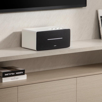 EDIFIER D12 kompaktne stereo kõlarisüsteem (70W) Bluetooth 5.0 ja infrapuna puldiga - ideaalne söögituppa, kööki, töökohale.