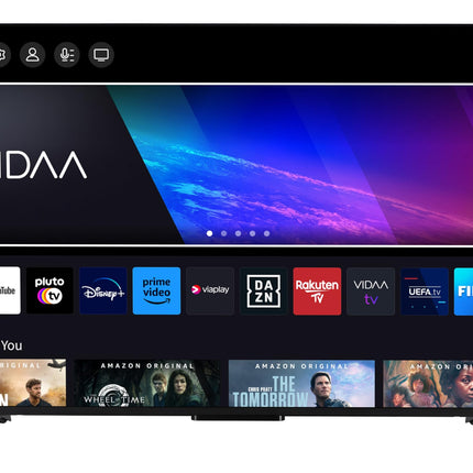 Toshiba 55-tolline nutiteler - VIDAA TV (4K UHD LED-teler, Dolby Vision HDR, kolmekordne tuuner) 55UV2363DAN
