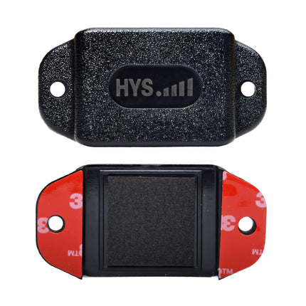 HYS autoraadio kinnitus, pihuarvuti raadio kinnitus, mis ühildub Motorola Baofeng Yaesu Midlandi ja kõigi raadiosaatjatega, millel on tagaklamber (4 tk, must)