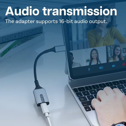 MMOBIEL USB-C 8-pin adapter, mis ühildub Lightning-emas-USB-C isasühendusega adapteriga heli, laadimise ja andmeedastuse jaoks - kõrvaklapikaabel iPhone 16 15, iPadi, MacBooki, Galaxy S24 S23 S22 jaoks