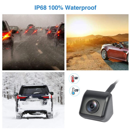PARKVISION Rear view camera Flexible installation position allows car rear view camera with inverted image vertically and parking line optional