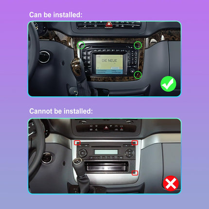 2G+64G juhtmevaba Carplay Android 13 autoraadio 2 DIN Mercedes Benz Viano 2004-2011/Vito 2010-2015 10-tollise autoraadio Android Auto Navi GPS WIFI peegliühendusega Bluetooth FM/RDS/DAB/SWC tahavaatekaamera