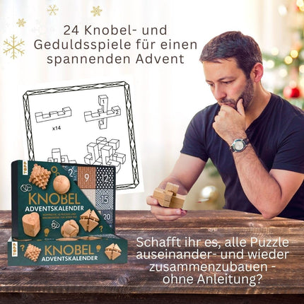 TOPP pusleadvendikalendri. 24 puslega kogu advendiajaks.