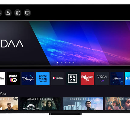 Toshiba 43UV2363DAW 43-tolline televiisor/VIDAA nutiteler (4K UHD, HDR Dolby Vision, kolmekordne tuuner, Bluetooth, Dolby Audio) [2024]