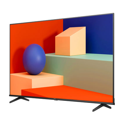 Hisense 50E6KT 127 cm (50-tolline) 4K UHD LED-nutiteler HDR-iga, Dolby Vision, kolmekordne tuuner DVB-C/S/S2/T/T2, WiFi, Bluetooth, sisseehitatud Alexa, hotellirežiim [2023], must
