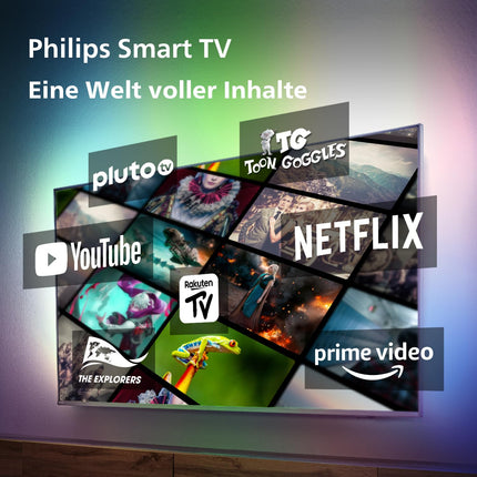 Philips Ambilight TV | 32PFS6908/12 | 80 cm (32 tolli) LED Full HD teler | 60 Hz | HDR | Nutiteler