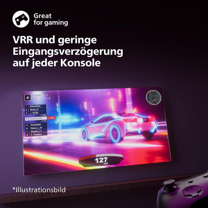 Philips 50PUS7609 4K LED nutiteler - 50-tolline ekraan pikslitäpse Ultra HD Titan OS platvormi ja Dolby Atmos heliga. Ühildub Alexa ja Google Assistantiga - antratsiithall