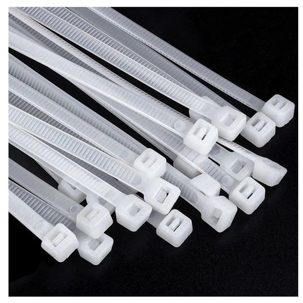 Large cable ties 61 cm white heavy duty for outdoor use 50 pieces strong extra long cable ties large industrial plastic ties