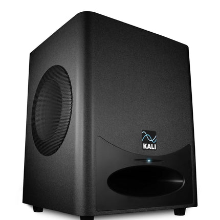 Kali Audio WS-6.2, active studio subwoofer (dual 6.5-inch long-throw woofer, space-saving premium design, sound pressure up to 120 dB, impressive frequency response of 27 Hz), black