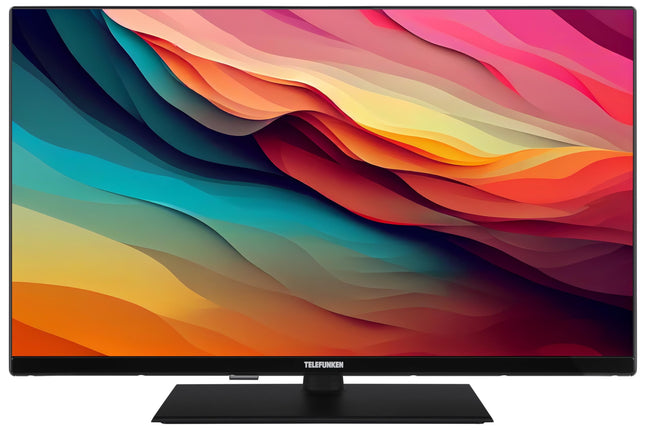 Telefunken XF32N750M 32-inch Full HD LED TV with 80 cm screen diagonal and integrated triple tuner, black