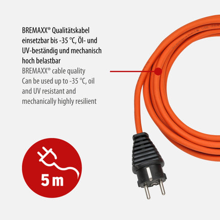 Brennenstuhl Garant V2 IP44 cable reel 25m outdoor &amp; BREMAXX® extension cable