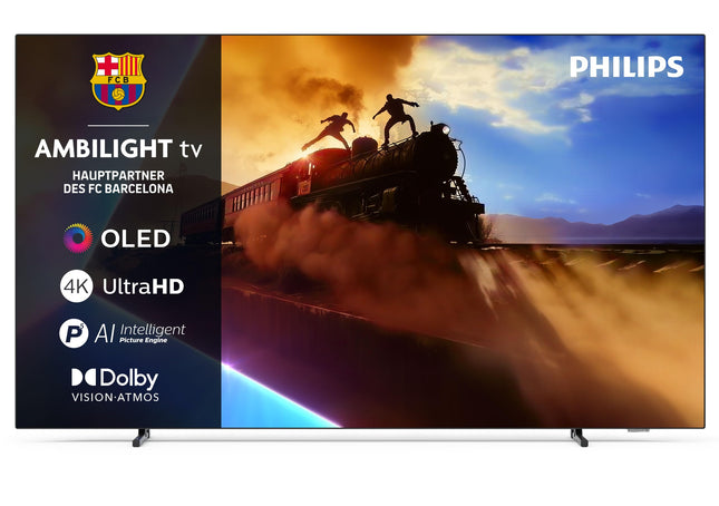 Philips Ambilight 77OLED760 4K OLED nutiteler - 77-tolline ekraan P5 AI Perfect Picture Engine Ultra HD, Titan OS, Dolby Vision ja Atmos heliga - töötab Alexa ja Google Assistantiga