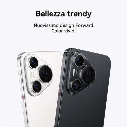 HUAWEI Pura 70 nutitelefon, 12 GB + 256 GB, lameda servaga ekraan, ülikiire hetktõmmis, ülivastupidine Kunlun klaas, 66 W superlaadimine, 4900 mAh aku, must