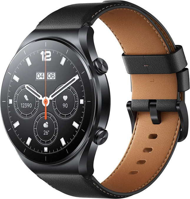 Xiaomi Watch S1 DE nutikell roostevabast terasest ja safiirklaasist (1,43" AMOLED HD; 117 treeningrežiimi; SpO2 jälgimine, NFC; GPS, 5ATM, kuni 12 päeva aku tööiga S1 GL must