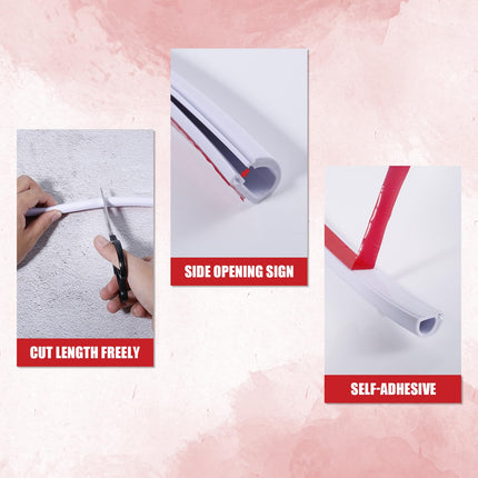 Cable hider wall, 3m cable duct self-adhesive cable cover floor cable hider for the wall flexible cable covers for home office cable management