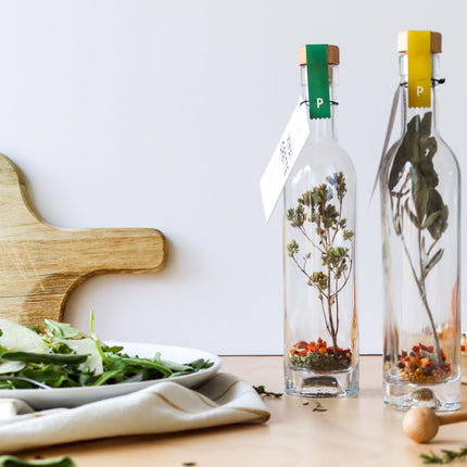 Pineut - Vinaigrette Italian herbs to mix yourself | Dressing bottle | Gift set for birthdays, Christmas