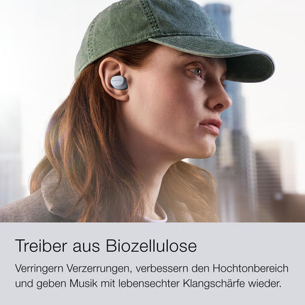 Bowers &amp; Wilkins Pi6 True Wilkins mürasummutavad kõrvaklapid Bluetoothi, aptX ja aktiivse mürasummutusega - pilvehall