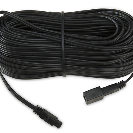 Windhager extension cable, connecting cable for Windhager devices, cable for vole and mouse repellers, 20 m, 08020, black