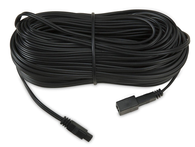Windhager extension cable, connecting cable for Windhager devices, cable for vole and mouse repellers, 20 m, 08020, black