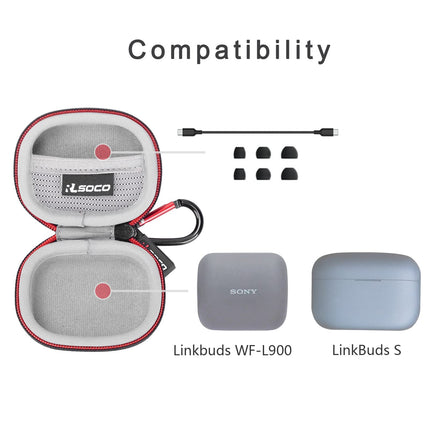 RLSOCO ümbris Sony LinkBuds S/WF-L900 juhtmevabadele kõrvaklappidele