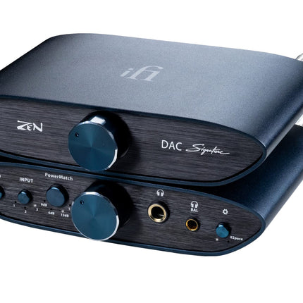 iFi Zen Signature komplekt - kõrglahutusega DAC ja tasakaalustatud kõrvaklapivõimendi/eelvõimendi │ Ideaalselt häälestatud ekvalaiser Meze99 klassikalistele helidele │ Sisaldab 4,4 mm kuni 4,4 mm kaablit (DAC Sig V2 + CAN MZ99 + 4,4 mm)