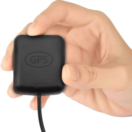 VALTRON GPS-antenn SMA-pistikuga, aktiivne GPS-navigatsiooniantenn autoraadiole, GPS-navigatsioonisüsteem, auto reaalajas jälgimiskaamera, ruuteri lüüs (kleeplindiga) (V1)