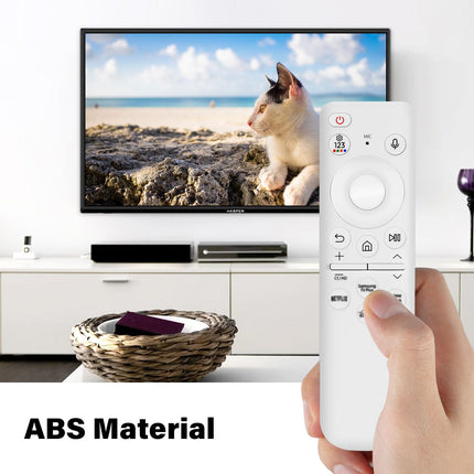 BN59-01432A Samsungi päikeseenergial töötava kaugjuhtimispuldi asendus, päikeseenergial laetav hääljuhtimispult, mis ühildub 2021.–2022. aasta 4K HD Samsungi nutiteleritega